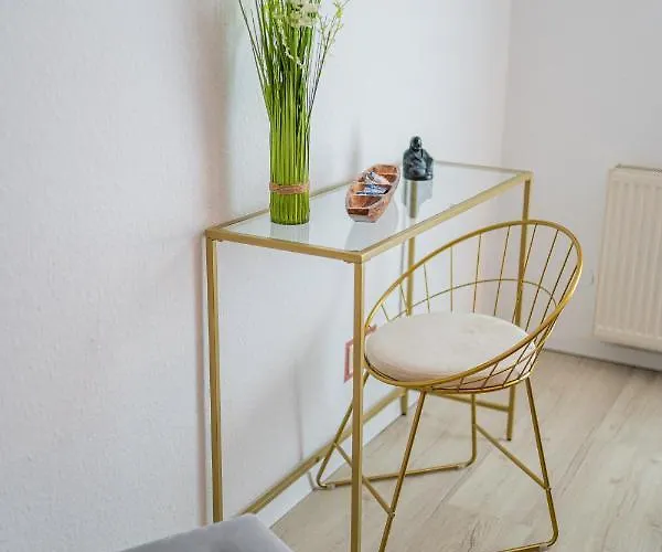Golden Design Apartment, Zentral, Familie Und Business, 1000 Mbit Lejlighed Duisburg